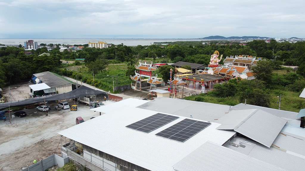 ติดโซล่าเซลล์ ชลบุรี โรงงาน 15 kw