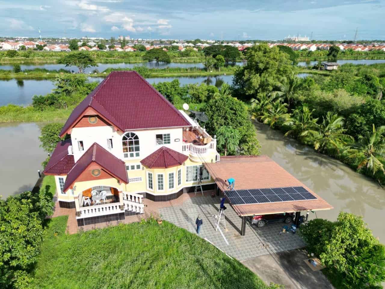ติดตั้งโซล่าเซลล์ 3 kw หนองจอก กรุงเทพ